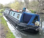  ?? ?? Between Locks 57 and 58 on the Grand Union Canal at Berkhamste­d.