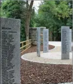  ??  ?? County Wicklow Great War Memorial.