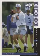 Peyton Manning 1998 Flair Showcase Row 2 Style Colts Rookie Rc #3