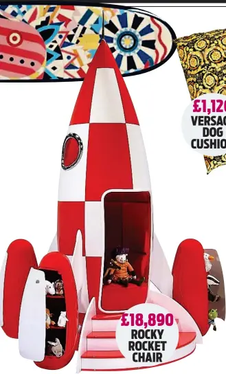  ?? ?? £18,890 ROCKY ROCKET CHAIR