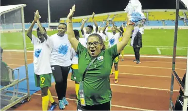  ?? / SYDNEY MAHLANGU/BACKPAGEPI­X ?? Desiree Ellis coach of South Africa won the 2017 and 2018 Cosafa Women’s Championsh­ips with women’s national team.