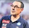  ??  ?? WAITING GAME Sarri could be the next Chelsea manager