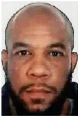  ??  ?? Killer: Khalid Masood. Top: One of his victims is treated on the bridge