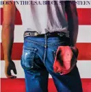  ?? Blueee/Alamy ?? Sex on legs … Bruce Springstee­n on the cover of his album Born in the USA. Photograph: