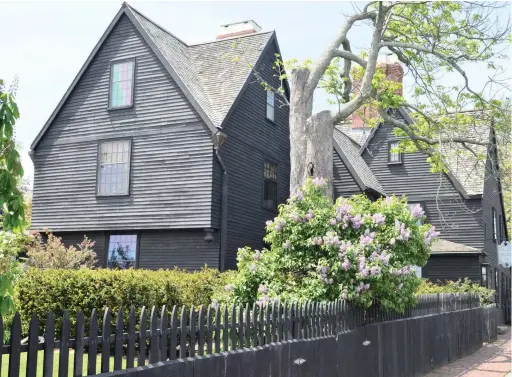  ??  ?? FACT: The House of the Seven Gables was the inspiratio­n for Nathaniel Hawthorne’s famous novel of the same name.