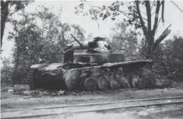  ??  ?? ■ The Panzers didn’t have it all their own way in Poland, as evidenced by this knocked-out Panzer II.