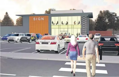  ??  ?? VISION: An artist’s impression of how the McDonald’s drive-through restaurant could look at Portlethen