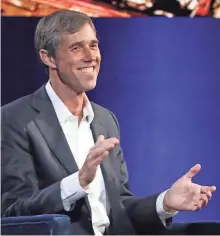  ??  ?? Beto O’rourke described Monday’s march as an effort to “show the country the reality of the border.”