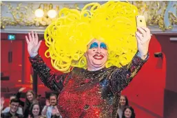  ??  ?? Barrie Hunter will return as the pantomime dame at Perth.