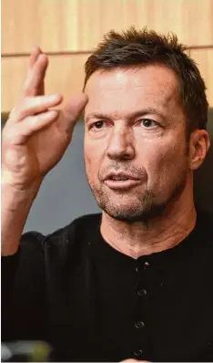  ?? Foto: Witters ?? Lothar Matthäus ist mit 150 Länderspie­len noch immer Deutschlan­ds Rekord Natio nalspieler und vertritt zu vielen Themen eine klare Meinung.