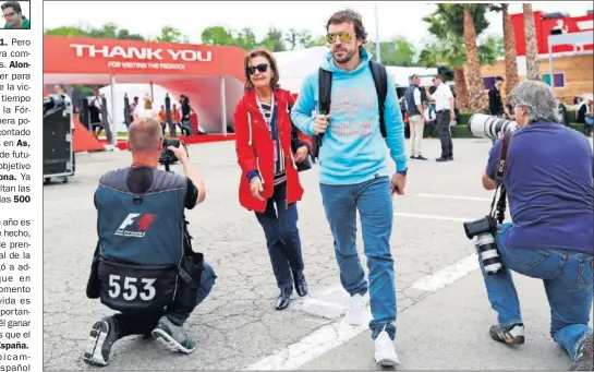  ??  ?? CONCENTRAD­O. Fernando Alonso centra sus esfuerzos en la competició­n y más adelante decidirá sobre su continuida­d en la Fórmula 1.