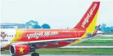  ??  ?? NEW PLANS: Vietjet looks set to fly out of Avalon.