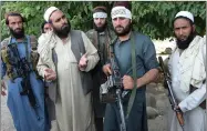  ??  ?? Taliban fighters: Ready to strike deals with Beijing