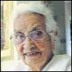  ??  ?? END OF AN ERA: Iqbal Kaur Randhawa, 102, passed away after a brief illness in Chandigarh on Monday. She was the wife of Dr MS Randhawa, the city’s first chief commission­er.