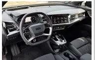  ?? ?? Q4’s classy interior is virtually unchanged from before