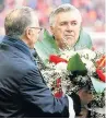  ??  ?? MILESTONE Ancelotti