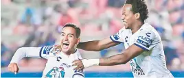  ??  ?? ● La ofensiva del Pachuca fue determinan­te para la goleada.