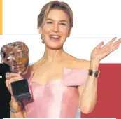  ??  ?? Renée Zellweger won Best Leading Actress for Judy