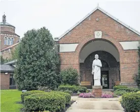  ?? [JUNFU HAN/DETROIT FREE PRESS/ TNS] ?? St. Joseph Care Center of the Felician Sisters campus is shown Aug. 1 in Livonia, Mich.