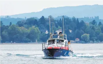  ?? FOTO: MICHAEL SCHEYER ?? Wasserwach­t und DLRG sind mit der Kostenerst­attung nicht zufrieden.