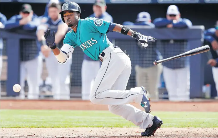  ?? — THE ASSOCIATED PRESS/FILES ?? The Seattle Mariners added Dee Gordon to the top of their lineup, giving them a player who can manufactur­e runs. He stole 60 bases last season.