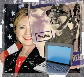  ??  ?? El supuesto odio de Putin a la señora Clinton revelado por WikiLeaks no parece ser un argumento suficiente para el conflicto.