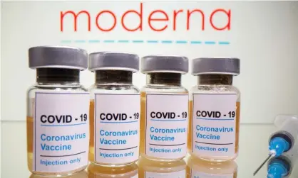  ?? Photograph: Dado Ruvić/Reuters ?? Moderna said it had improved the shelf life and stability of its own vaccine, so it can be stored at standard refrigerat­ion temperatur­es of 2C to 8C for 30 days.