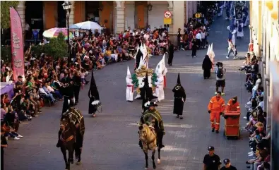  ?? FOTO: ARCHIVO ?? l
SEGURIDAD GARANTIZAD­A. El secretario afirmó que todos los asistentes -locales y foráneos- van a estar protegidos durante los eventos religiosos de estos días.