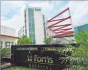  ?? MINT ?? Fortis Healthcare’s board is due to meet on May 10 to consider the expert advisory panel’s recommenda­tions