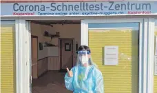  ?? FOTO: SKYDIVE NUGGETS ?? Am Flugplatz Unterzeil kann man sich ab diesen Samstag, 1. Mai, immer samstags, sonntags und feiertags kostenlos testen lassen.