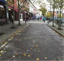  ??  ?? JFK Promenade Sligo City Centre. Pic: Donal Hackett.