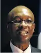  ??  ?? OUTGOING: Parks Tau