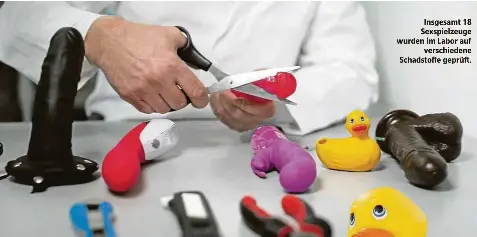 stiftung warentest findet schadstoffe in sexspielzeug Schadstoffe und indiskrete Apps: Nur sieben von 19 Sextoys unbedenklich  nutzbar
