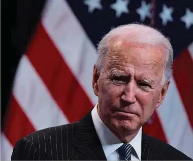  ?? Foto: AFP ?? Das Mega-Konjunktur­paket von US-Präsident Joe Biden ist 1,9 Billionen schwer.