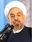  ??  ?? Hassan Rouhani