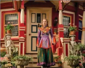  ?? PHOTO COURTESY OF DISNEY ?? Alice (Mia Wasikowska) returns to the whimsical world of Underland in Disney’s “Alice Through The Looking Glass.”