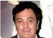  ??  ?? Rishi Kapoor