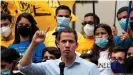  ??  ?? Opposition leader Juan Guaido