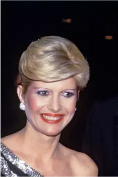  ??  ?? THE NAUGHTY ’ 90S: Decades after Jones, far right, accused Bill Clinton of making unwanted advances, Americans elected Donald Trump as president. His messy divorce from Ivana Trump, left, no longer seemed to matter.