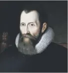  ??  ?? 0 Mathematic­ian and theologian John Napier portrayed in 1616