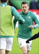  ??  ?? Callum McGregor admits Celtic haven’t been consistent enough