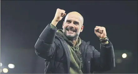  ?? Foto: GETTY ?? Pep Guardiola es el entrenador más laureado de la historia del Manchester City