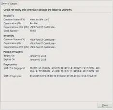  ??  ?? Figure 2: SSL certificat­e