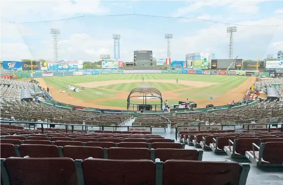  ?? ESPECIAL/JUAN.MARTINEZ@GFRMEDIA.COM ENVIADO ?? Por los próximos siete días el estadio Quisqueya, Juan Marichal, será el escenario de la Serie del Caribe.