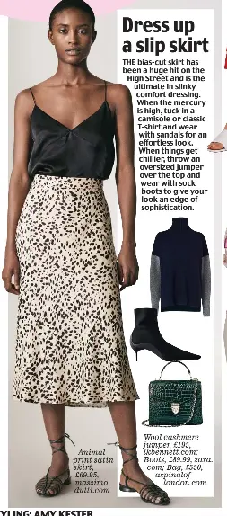 Dress up a slip skirt PressReader