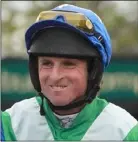  ??  ?? Jamie Codd had three winners from four rides during the week.