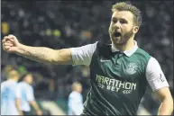  ??  ?? NEW LEITH OF LIFE: James Keatings has become a mainstay at Hibs