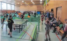  ?? FOTO: PRIVAT ?? In Wangen war die Tischtenni­s-Kreismeist­erschaft.