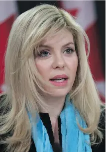  ??  WAYNE CUDDINGTON/OTTAWA CITIZEN ?? New Liberal MP Eve Adams has announced she plans to run in Toronto’s Eglinton-Lawrence riding.