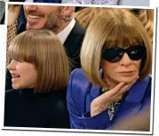  ??  ?? Snap! harper and anna Wintour